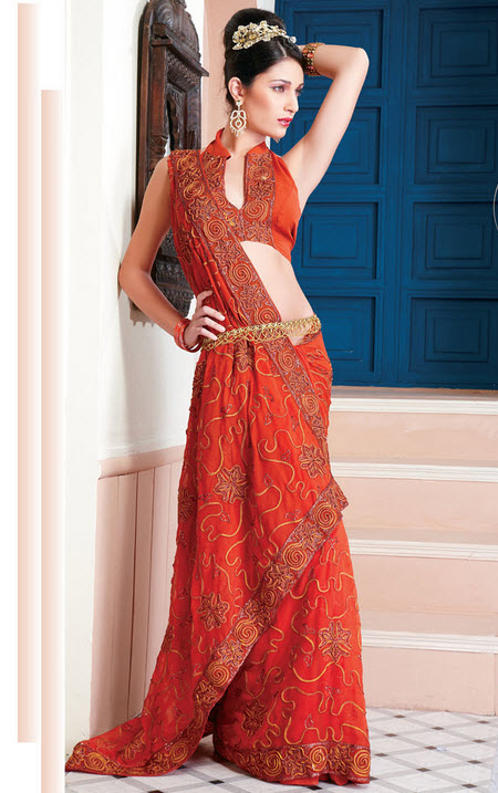 world-most-beautiful-model-in-saree-dress-2012-2013