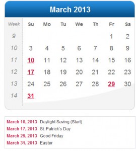 2013-March-calendar-wallpaper for mobile