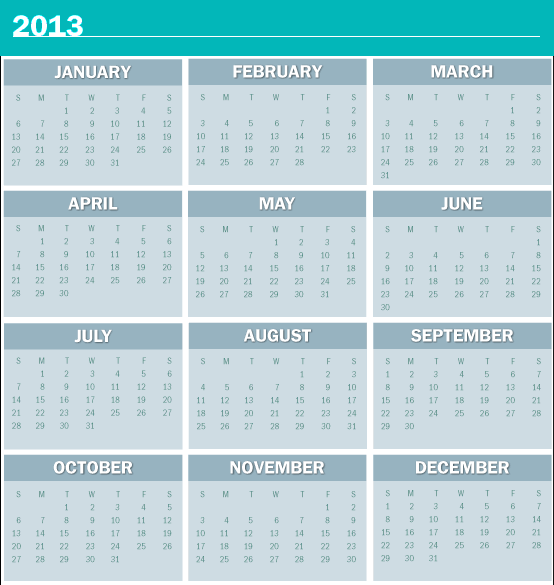 New-Year-2013-calendar-colour