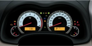 Toyota Corolla-2013 Interior speed meter picture