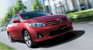 Toyota-Corolla-2013-RED color picture