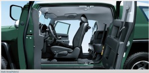 Toyota-FJ-Cruiser-2013-Interior-seats Picture-colors