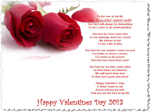 Happy-Valentine-2013 Ecards Quotes for wife
