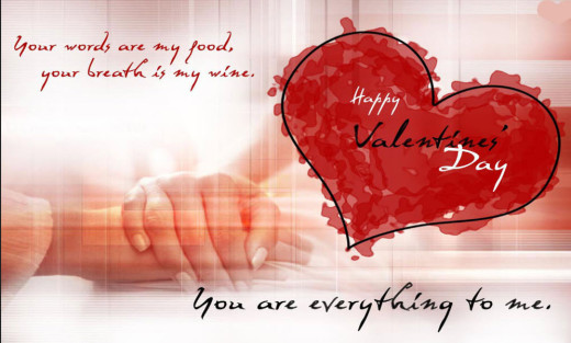 Happy-Valentine's 2013 day wallpapers  with Romantic Quotes
