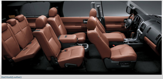 new-toyota-sequoia-2013-Interior-Leather-seats-cover-picture