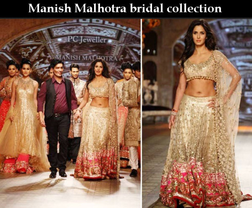 Manish-Malhotra Bollywood Actress Bridal Lehenga Collection 2013