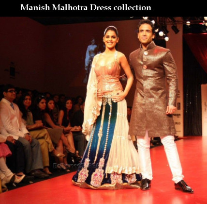 beautiful manish malhotra brida red lehenga collection 2013