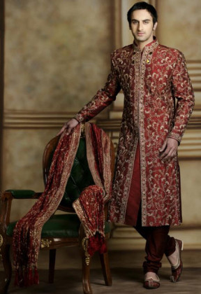 world-most-costly-groom sherwani design 2013