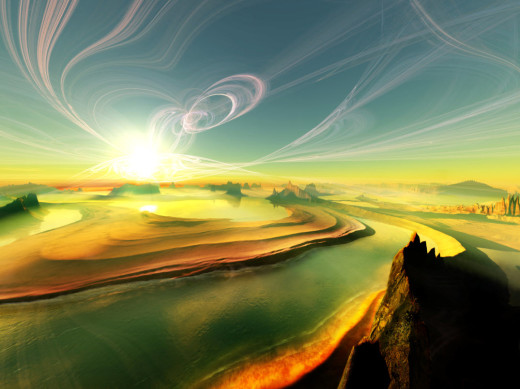New-3D-Landscape-Background-image for desktop PC