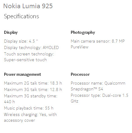 Nokia-Lumia-925-technical-specifications