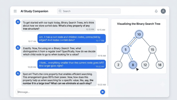 AI Study Companion for Computer Science Students