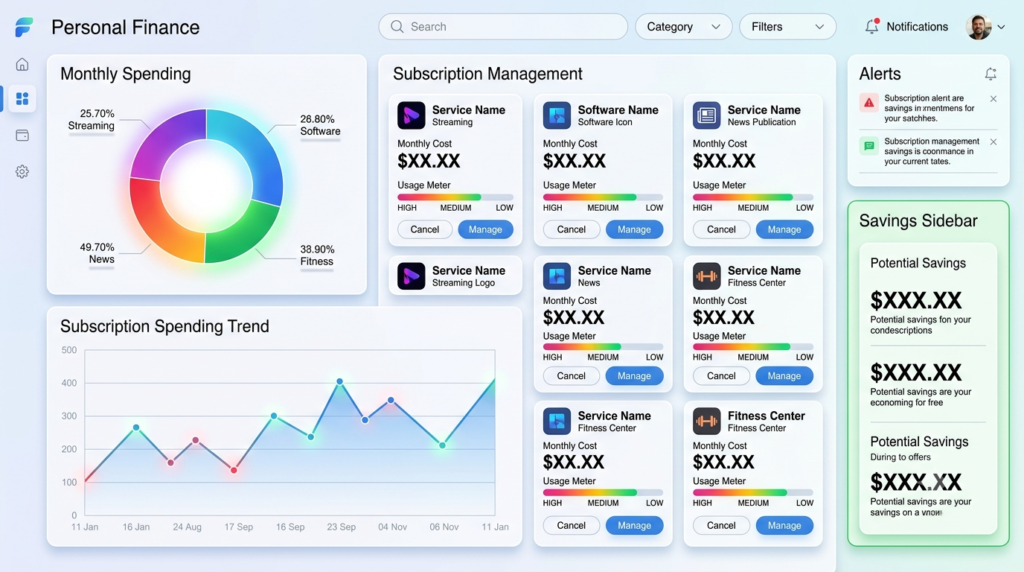 Data breach monitoring dashboard with email security status alerts